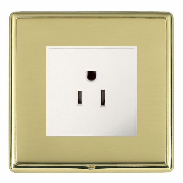 Hamln LRX5258PB-PBW Unswitched Socket 1G