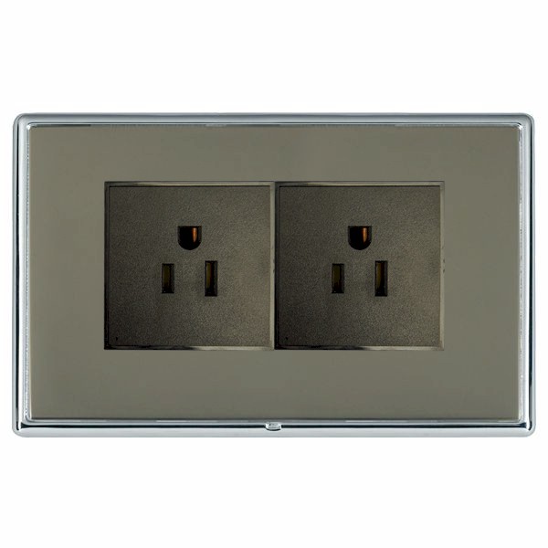 Hamln LRX5320BC-BKB Unswitched Socket 2G