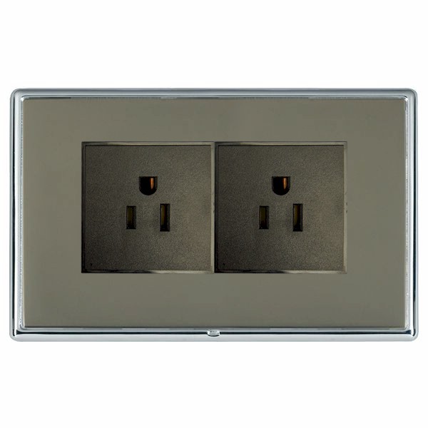 Hamln LRX5320BC-BKB Unswitched Socket 2G