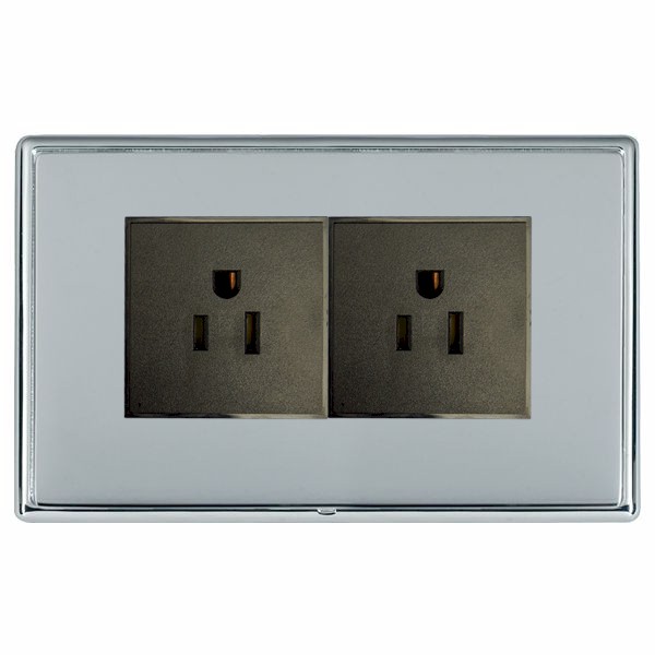 Hamln LRX5320BC-BSB Unswitched Socket 2G