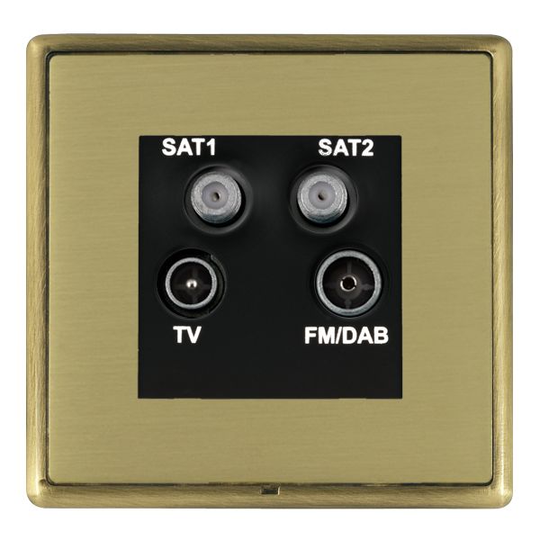 Hamln LRXDENTAB-SBB TV/Satel/FM Socket