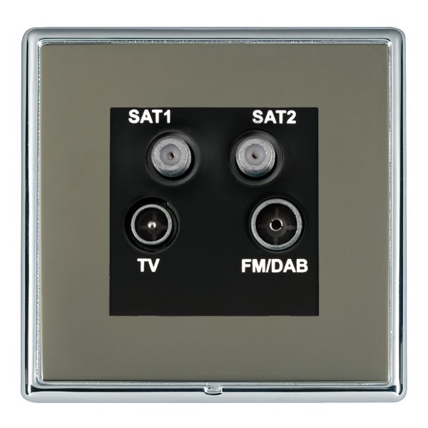 Hamln LRXDENTBC-BKB TV/Satel/FM Socket