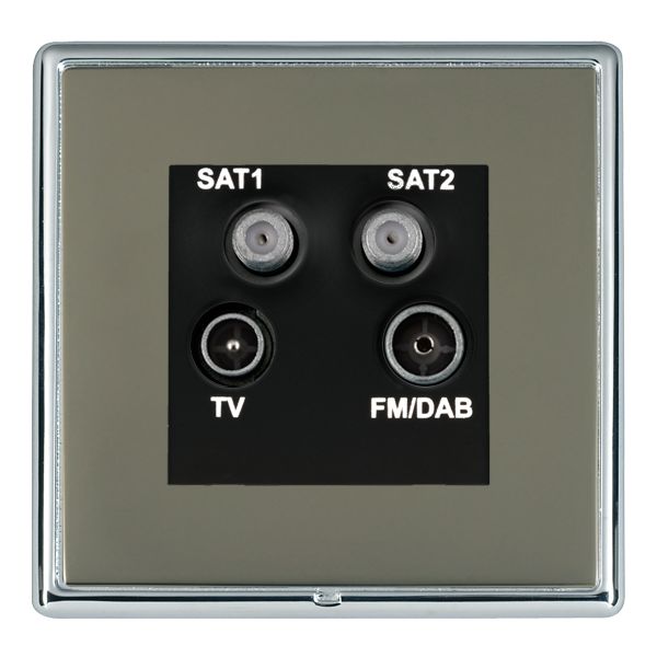 Hamln LRXDENTBC-BKB TV/Satel/FM Socket