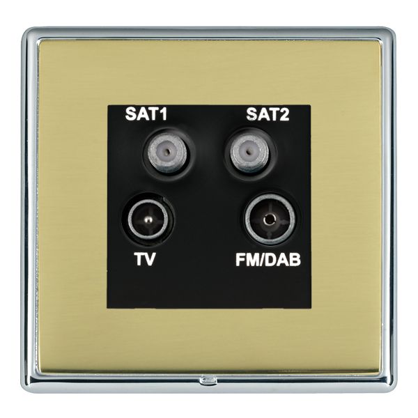 Hamln LRXDENTBC-PBB TV/Satel/FM Socket