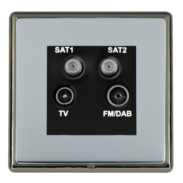 Hamln LRXDENTBK-BSB TV/Satel/FM Socket