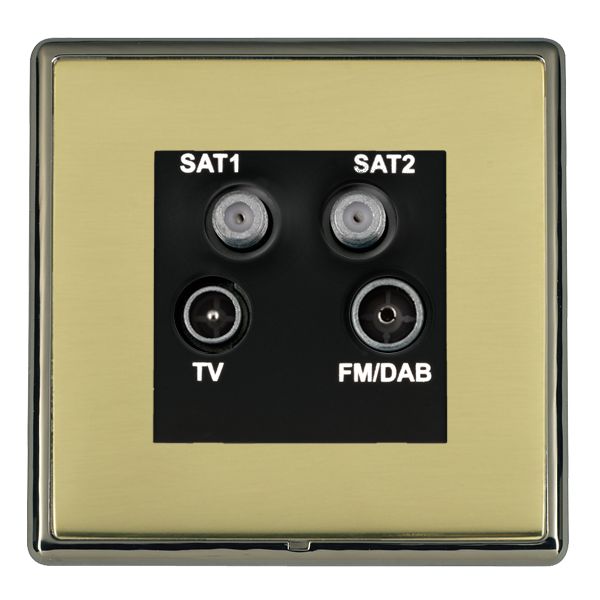 Hamln LRXDENTBK-PBB TV/Satel/FM Socket