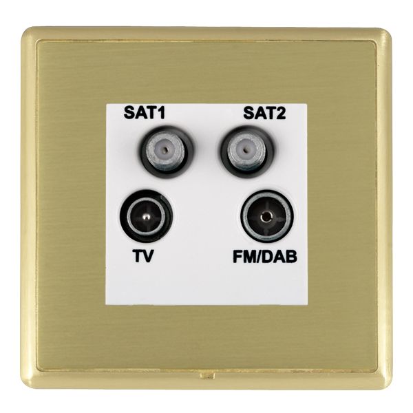 Hamln LRXDENTSB-SBW TV/Satel/FM Socket