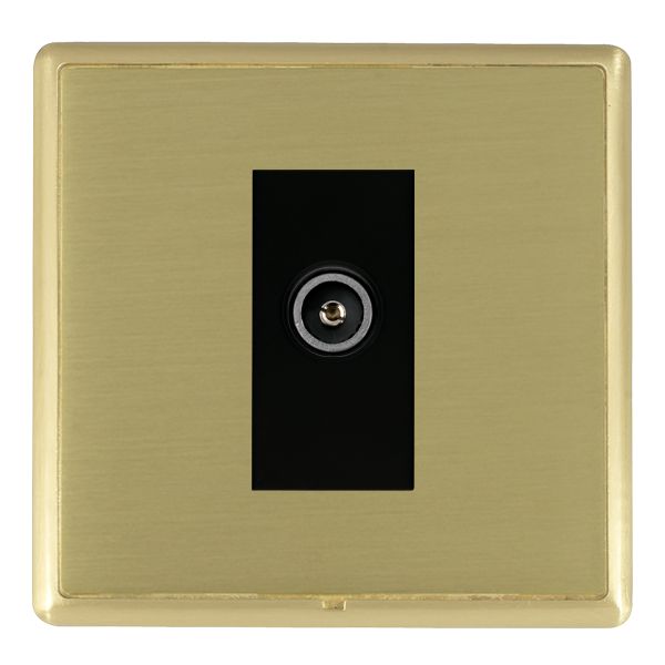 Hamln LRXDTVFSB-SBB Socket TV/Coax 1G