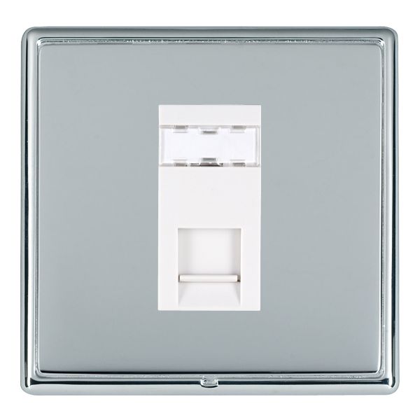 Hamln LRXJ45BC-BSW RJ45 Cat5e Socket 1G