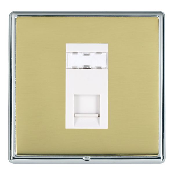 Hamln LRXJ45BC-PBW RJ45 Cat5e Socket 1G