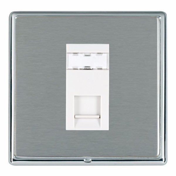 Hamln LRXJ45BC-SSW RJ45 Cat5e Socket 1G