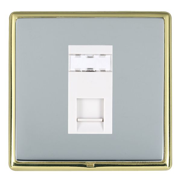 Hamln LRXJ45PB-BSW RJ45 Cat5e Socket 1G