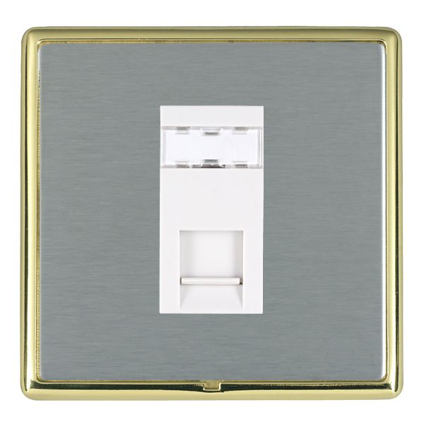 Hamln LRXJ45PB-SSW RJ45 Cat5e Socket 1G