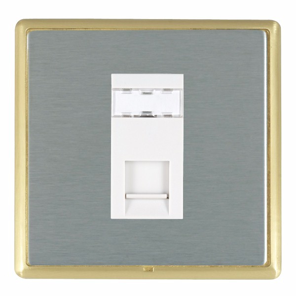 Hamln LRXJ45SB-SSW RJ45 Cat5e Socket 1G