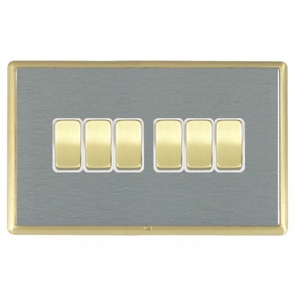 Hamln LRXR26SB-SSW Rocker Switch 6G 10A