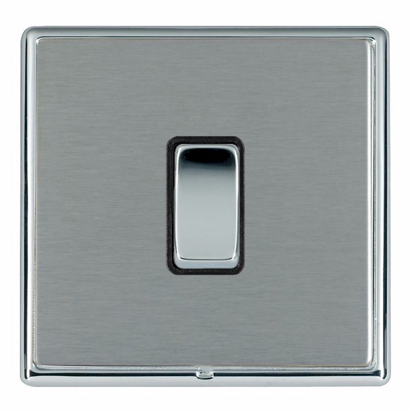 Hamln LRXR31BC-SSB Rocker Switch 1G 10A