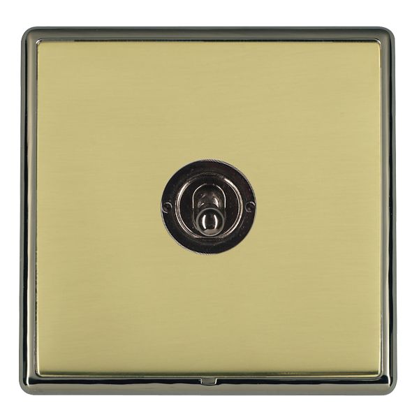 Hamln LRXT21BK-PB Dolly Switch 1G 2W 20A