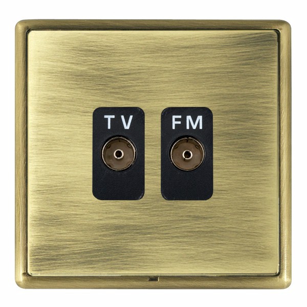 Hamln LRXTVFMAB-ABB TV/FM Coax Socket 2G