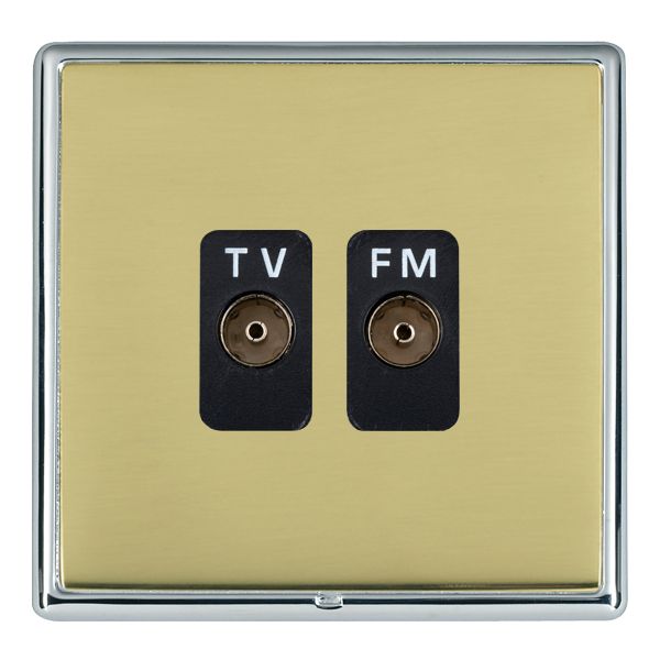 Hamln LRXTVFMBC-PBB TV/FM Coax Socket 2G