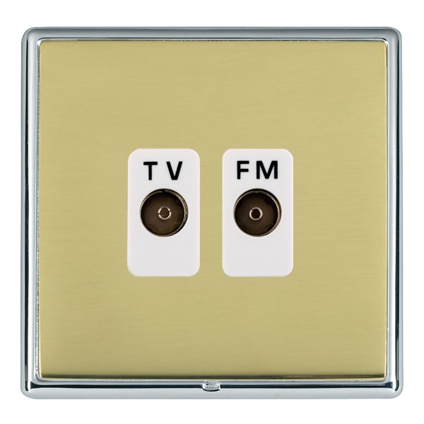 Hamln LRXTVFMBC-PBW TV/FM Coax Socket 2G