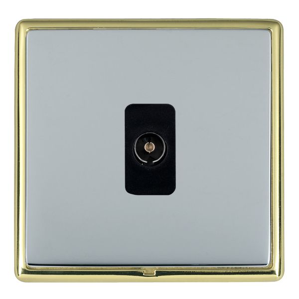 Hamln LRXTVIPB-BSB TV Coaxial Socket 1G