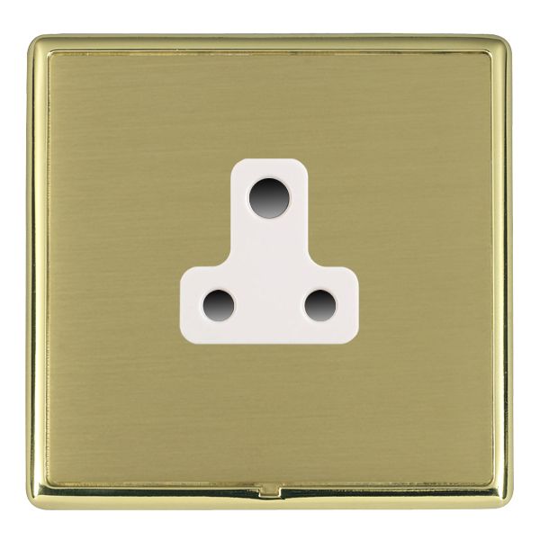 Hamln LRXUS5PB-SBW Unswd Socket 1G 5A