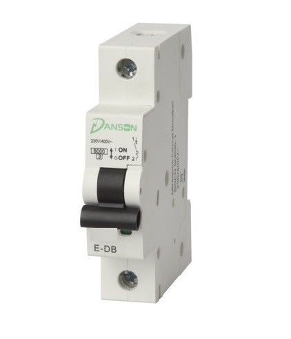 Danson MCB 6kA SP B Curve 50A 230V AC