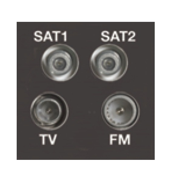 Hamln MOD-DENTB TV/Satel/FM Socket