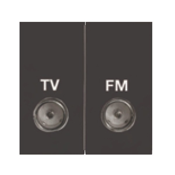 Hamln MOD-TVFMB TV/FM Socket 2 Gang