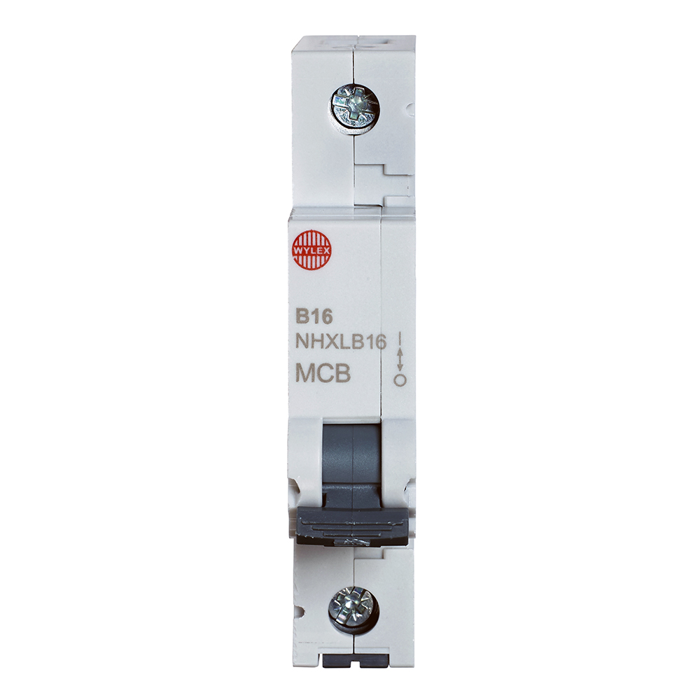 Wylex NHXLB16 MCB SP B Curve 16A