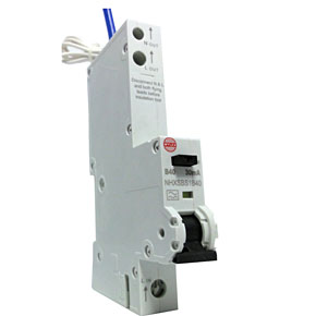 Wylex 40A SP RCBO Type B 30mA