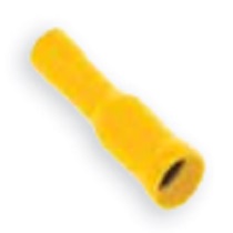 Pre-Insulated Terminals - Yellow Female Bullet 5mm