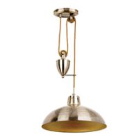 Endon POLKA-AB Pendant Luminaire ES 60W