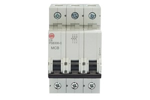 Wylex PSB306-C MCB TP Type C 6A 10kA