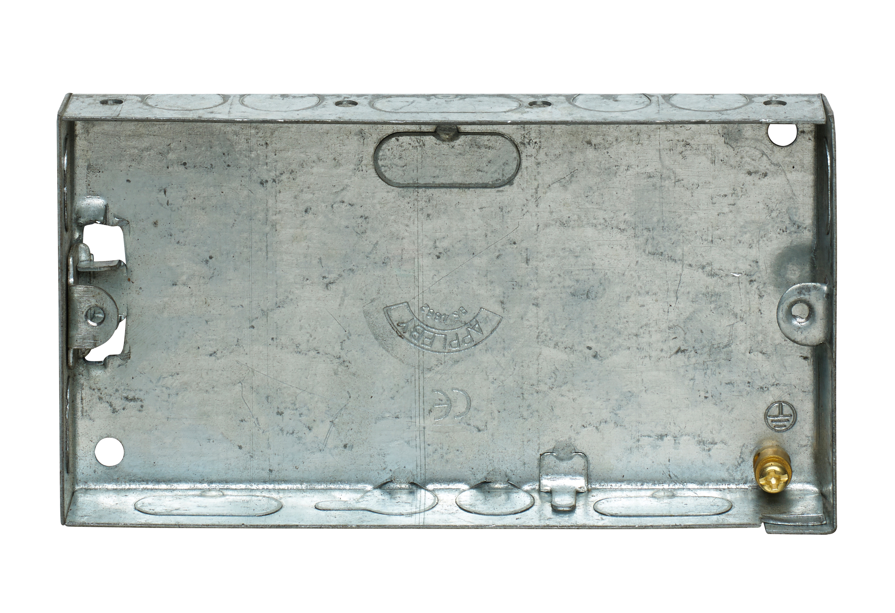 2G 47mm Twin Metal Back Box Box