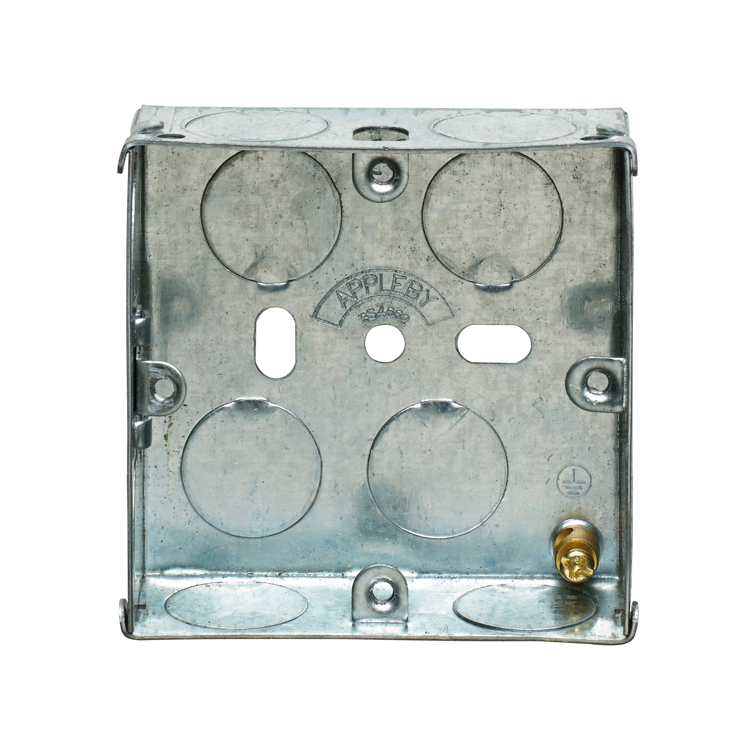 1G 16mm Single Metal Back Box