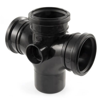  92° Triple Socket Access Branch 110mm - Black