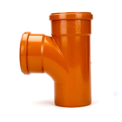 110mm KGEA Double Socket Equal Junction 90°