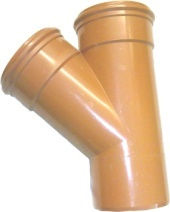 Double Socket Equal 45ºx110mm