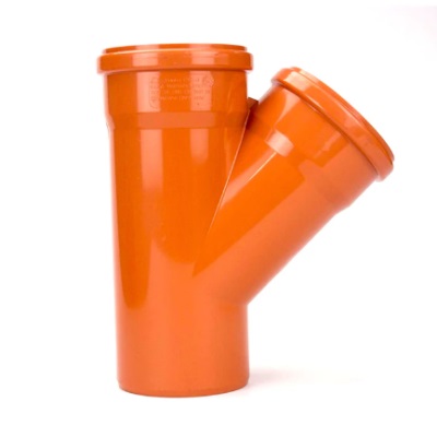 Double Socket Equal 45ºx160mm