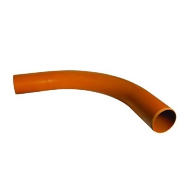 Single Socket Radius Bend 87.5Âºx110mm