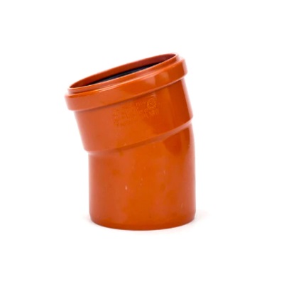 110mm KGB Single Socket Bend 15°