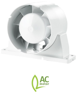Blauberg TUBO-U-125 I/L Fan & Bkt 22W