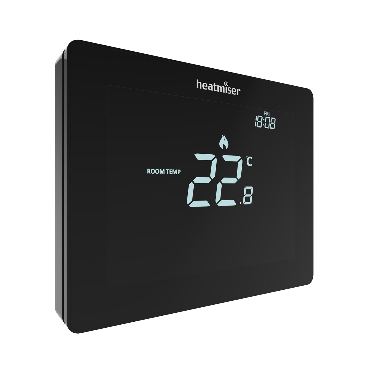 Heatmiser Touch Carbon Touchscreen Thermostat 