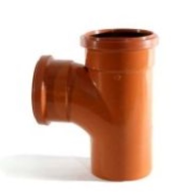 Double Socket Equal Tee 87.5ºx160mm