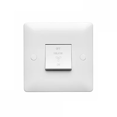 TP Fan Isolator Plate Switch