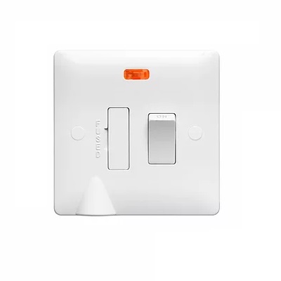 13A Switched Fuse With Neon & Flex Outlet