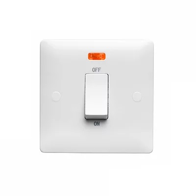 50Amp 1 DP Gang Switch with Neon