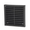 Grille Fixed 4 - Black