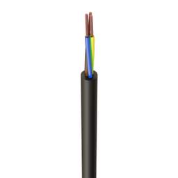 1.0mmÂ² 3 Core Tough Rubber Round Flexible Cable 50M